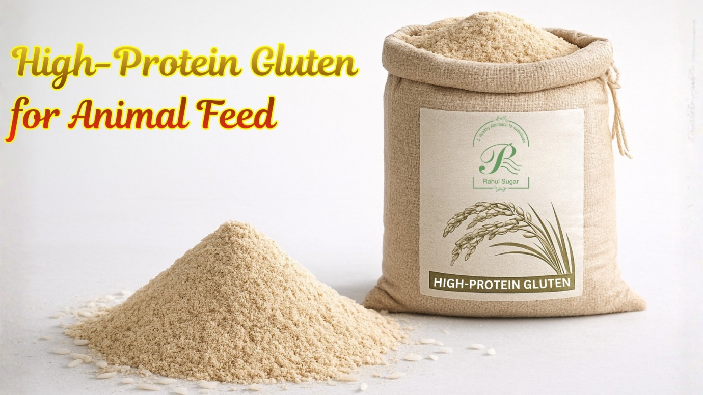 High-Protein Gluten for Animal Feed